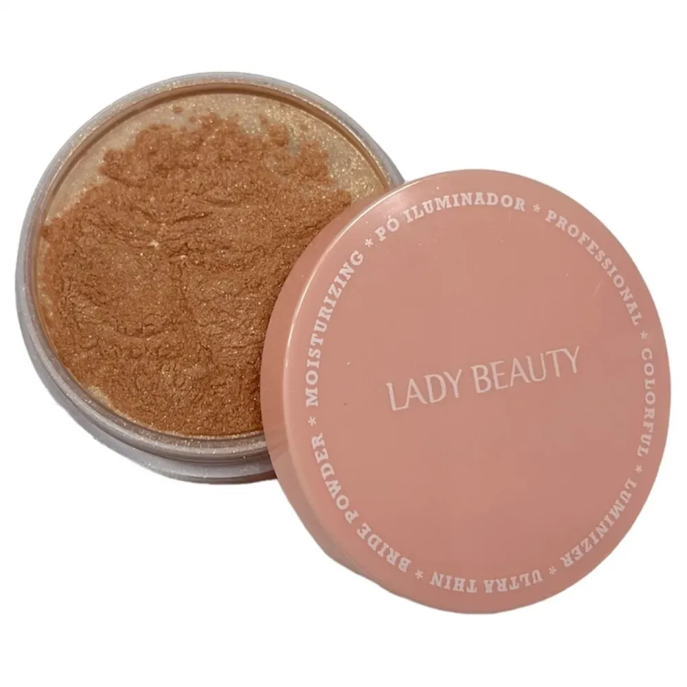 Pó Iluminador Profissional Lady Beauty